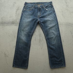 Levi's Jeans Mens Size-33x30 Blue 527 Slim Bootcut 100% Cotton Denim Western